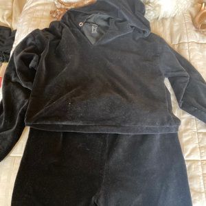Velour sweatsuit